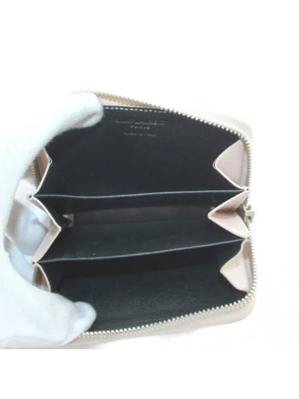 Saint Laurent Paris Coin Purse Zip Around Leather Pink - Picture 5 of 8